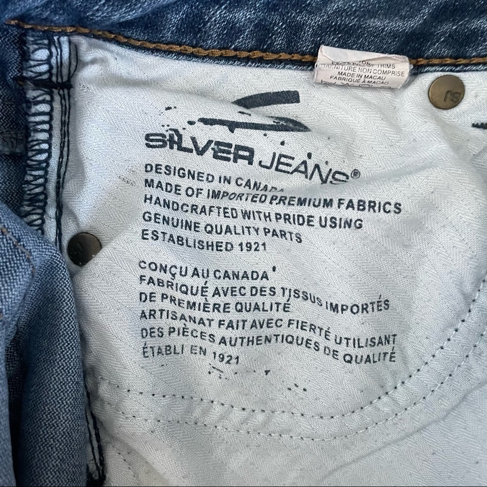 Silver Jeans Tuesday Jeans 30 X 31 Women’s‎ Bootcut Flare Denim Medium Wash - Picture 11 of 12